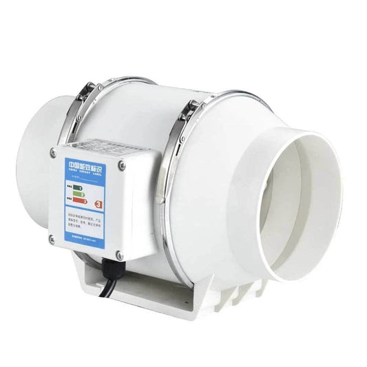 Exhaust Fans Home Silent Inline Pipe Duct Fan For Bathroom Extractor Ventilation Kitchen Toilet Wall Air Clean Ventilator 220V - BOOST TOYS