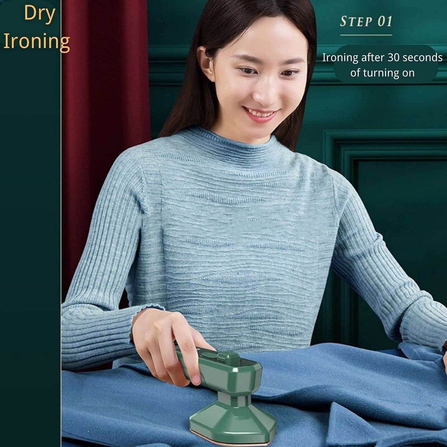 Professional Micro Steam Iron Portable Mini Steam Iron - BOOST TOYS