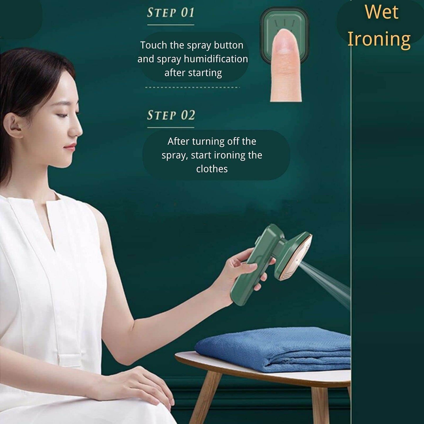 Professional Micro Steam Iron Portable Mini Steam Iron - BOOST TOYS