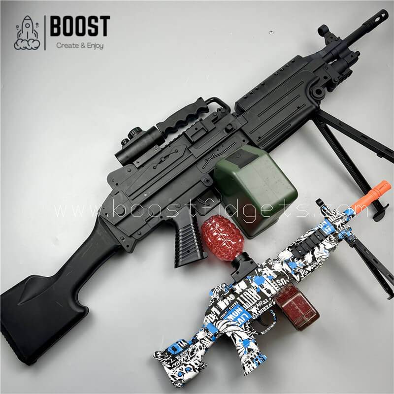 New M249 Fast Machine Gun Gel blaster Adult Type - BOOST TOYS