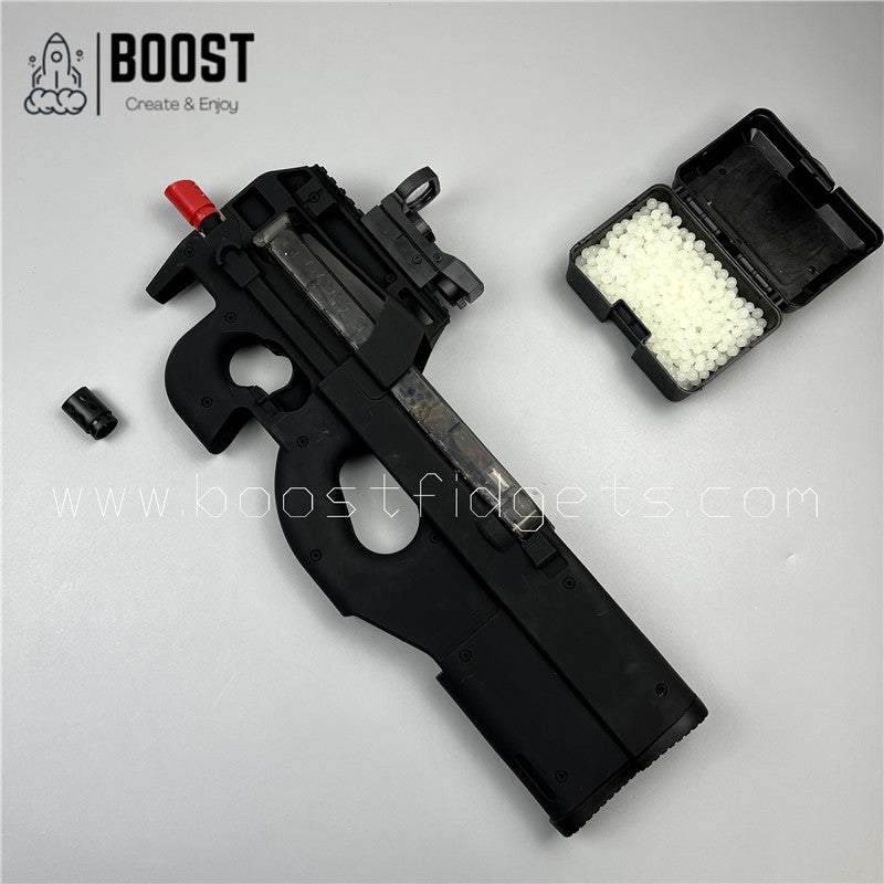 P90 Gel Blaster Electric Auto Fire Top Ammunition Feed - BOOST TOYS