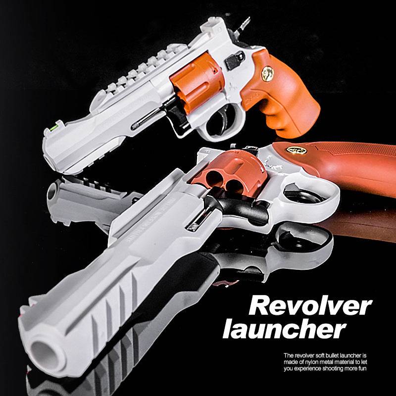 New Revolver ZP5 357 Soft bullet Launcher - BOOST TOYS