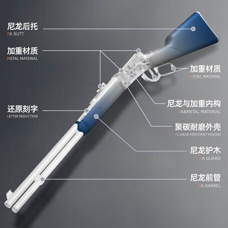 New Winchester 1894 Wick Soft Bullet Nerf Toy - BOOST TOYS