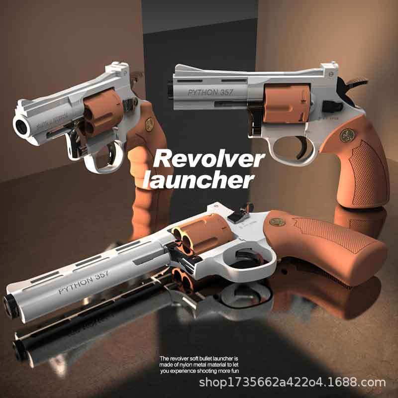New Revolver ZP5 357 Soft bullet Launcher - BOOST TOYS