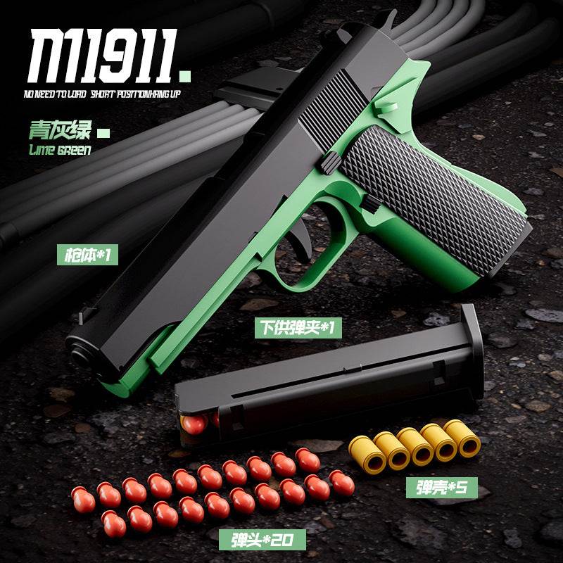 New M1911 Nerf Bolt Lock Semi-Automatic - BOOST TOYS