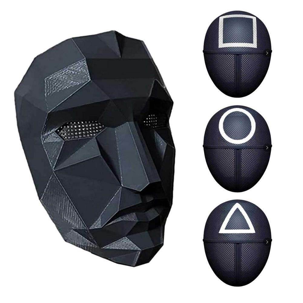 Squid Game Mask COS Cosplay Pretends To Play The Korean TV Series Halloween Party - BOOST TOYS